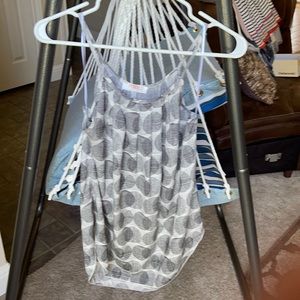 Tank top—dress up. Like new